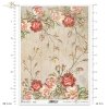 Home Sweet Home, retro, floral motifs, flowers, roses, board, blue boards, wooden floor, florale Motive, Blumen, Rosen, Brett, blaue Bretter, Holzboden, motivos florales, flores, rosas, tablero, tableros azules, suelo de madera